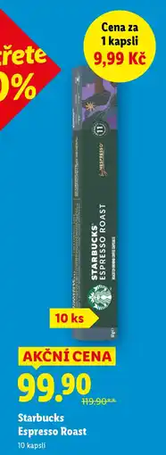 Lidl Starbucks Espresso Roast nabídka