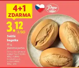 Lidl Světlá bagetka nabídka