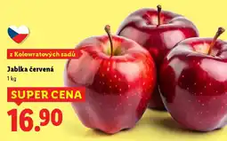 Lidl Jablka červená nabídka