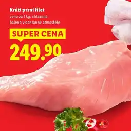 Lidl Krůtí prsní filet nabídka