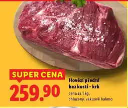 Lidl Hovězí přední bez kosti - krk nabídka