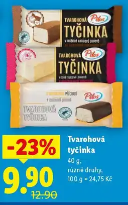 Lidl Pilos Tvarohová tyčinka nabídka