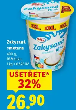 Lidl Pilos Zakysaná smetana nabídka