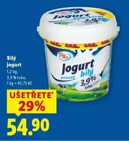 Lidl Pilos Bílý jogurt nabídka