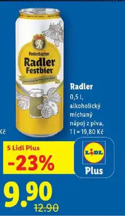 Lidl Perlenbacher Radler nabídka