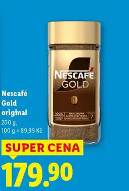 Lidl Nescafé Gold original nabídka