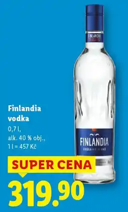 Lidl Finlandia vodka nabídka