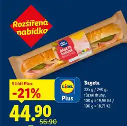 Lidl Bageta nabídka