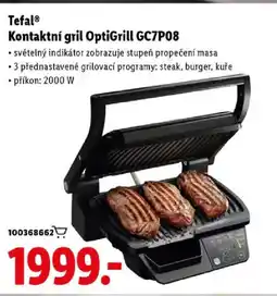 Lidl Tefal® Kontaktní gril OptiGrill GC7P08 nabídka