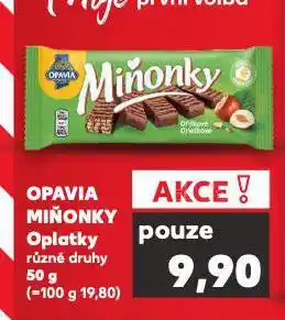 Kaufland Opavia miňonky nabídka
