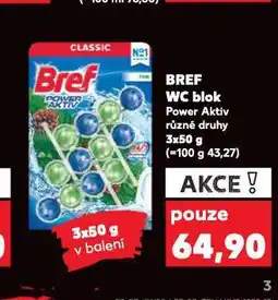 Kaufland Bref wc blok nabídka
