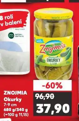 Kaufland Znojmia okurky nabídka