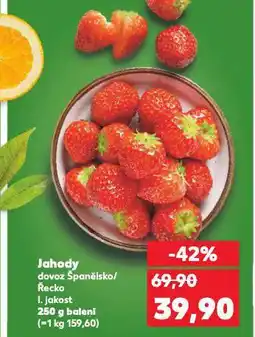 Kaufland Jahody nabídka
