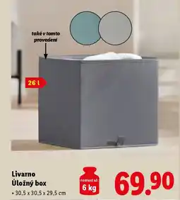 Lidl Livarno Úložný box nabídka