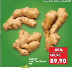 Kaufland Zázvor nabídka