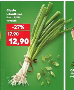 Kaufland Cibule lahůdková nabídka