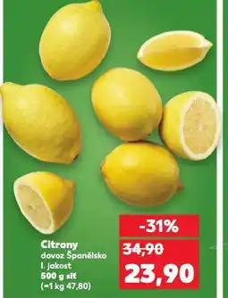 Kaufland Citrony nabídka