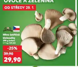 Kaufland Hlíva ústřičná nabídka