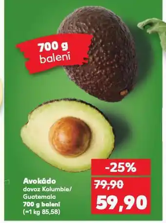 Kaufland Avokádo nabídka