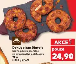 Kaufland Donut pizza diavolo nabídka