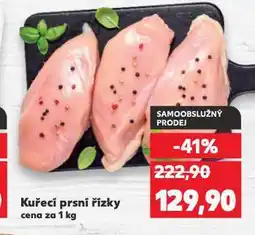 Kaufland Kuřecí prsní řízky nabídka