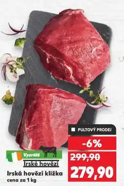 Kaufland Irská hovězí kližka nabídka