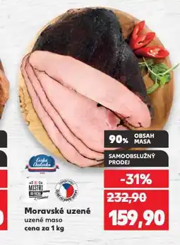 Kaufland Moravské uzené nabídka