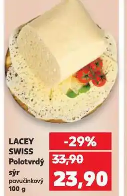 Kaufland Lacey swiss polotvrdý sýr nabídka