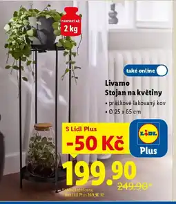 Lidl Livarno Stojan na květiny nabídka