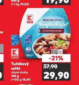 Kaufland Tuňákový salát nabídka