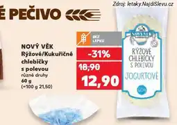 Kaufland Nový věk rýžové chlebíčky nabídka