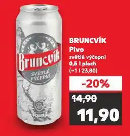Kaufland Pivo bruncvík nabídka