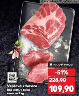 Kaufland Vepřová krkovice nabídka