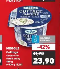 Kaufland Meggle cottage cheese nabídka