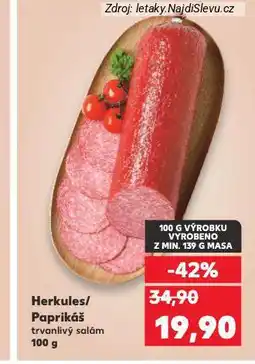 Kaufland Paprikáš nabídka
