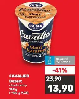 Kaufland Cavalier dezert nabídka