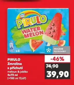 Kaufland Pirulo zmrzlina s příchutí nabídka