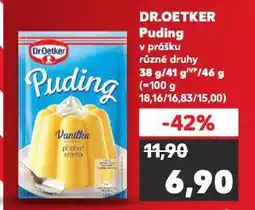 Kaufland Dr. oetker puding nabídka