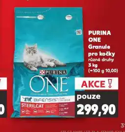 Kaufland Purina one granule pro kočky nabídka