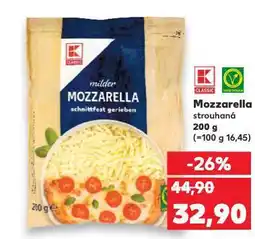 Kaufland Mozzarella nabídka