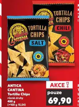 Kaufland Antica cantina tortilla chips nabídka