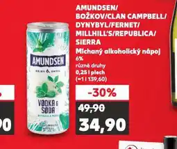 Kaufland Clan campbell míchaný alkoholický nápoj nabídka