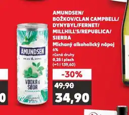 Kaufland Fernet míchaný alkoholický nápoj nabídka