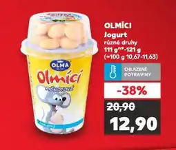 Kaufland Jogurt olmíci nabídka
