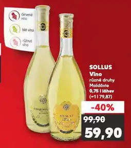 Kaufland Sollus víno nabídka