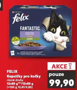 Kaufland Felix kapsičky pro kočky nabídka