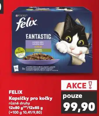 Kaufland Felix kapsičky pro kočky nabídka