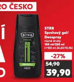 Kaufland Str8 deospray nabídka