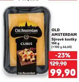 Kaufland Old amsterdam sýrové kostky nabídka