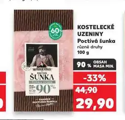 Kaufland Poctivá šunka nabídka